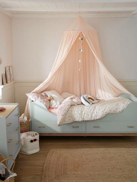 Lit Enfant LIGNE SIXTIES Vert D'eau - Vertbaudet 4 Lit Enfant LIGNE SIXTIES Vert D'eau - Vertbaudet – Image 2