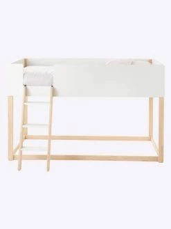 Lit Enfant Mi-hauteur Réversible ZIG-ZAG Blanc - Vertbaudet -Philips Shop lit enfant mi hauteur reversible zig zag 4