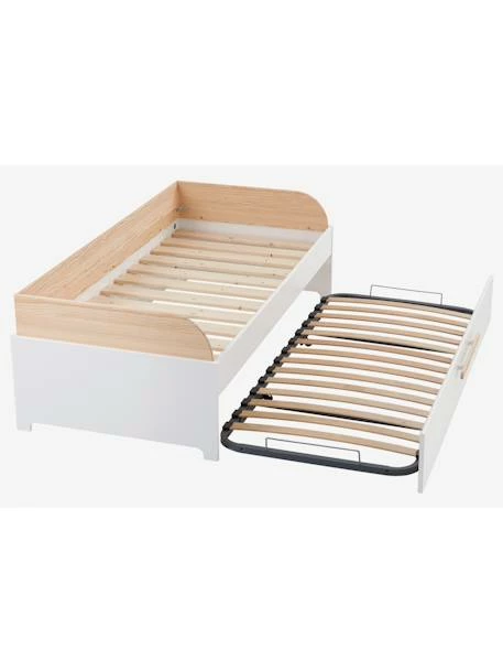 Lit Gigogne Enfant GUEST Blanc - Vertbaudet 6 Lit Gigogne Enfant GUEST Blanc - Vertbaudet – Image 4