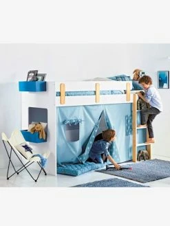 Lit Mezzanine Mi-hauteur Enfant LIGNE EVEREST Blanc/bois - Vertbaudet 10 Lit Mezzanine Mi-hauteur Enfant LIGNE EVEREST Blanc/bois - Vertbaudet -Philips Shop lit mezzanine mi hauteur enfant ligne everest 2
