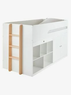 Lit Mi Hauteur Avec Bureau Coulissable Combiné CAMELEO Blanc Mate - Vertbaudet 12 Lit Mi Hauteur Avec Bureau Coulissable Combiné CAMELEO Blanc Mate - Vertbaudet -Philips Shop lit mi hauteur avec bureau coulissable combine cameleo 4