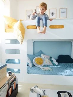 Lits Superposés Bas LIGNE FUJI Blanc - Vertbaudet -Philips Shop lits superposes bas ligne fuji 2