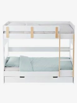 Lits Superposés LIGNE EVEREST Blanc/bois - Vertbaudet -Philips Shop lits superposes ligne everest 5