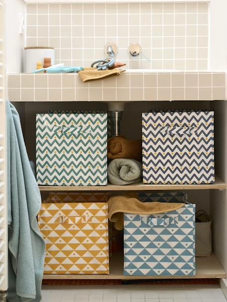 Lot De 2 Bacs De Rangement Vert/bleu - Vertbaudet 7 Lot De 2 Bacs De Rangement Vert/bleu - Vertbaudet – Image 5