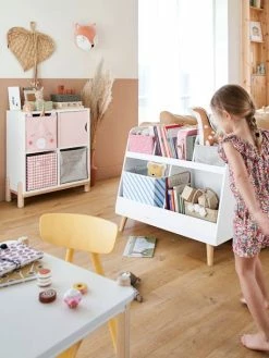 Lot De 2 Bacs De Rangement Magic Licorne Rose + Blanc - Vertbaudet -Philips Shop lot de 2 bacs de rangement magic licorne 4