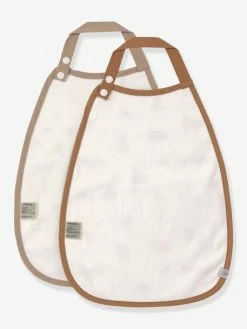 Lot De 2 Bavoirs En Coton Bio Medium Drop Little Mateis LÄSSIG Orange épice - Lassig -Philips Shop lot de 2 bavoirs en coton bio medium drop little mateis lassig 3
