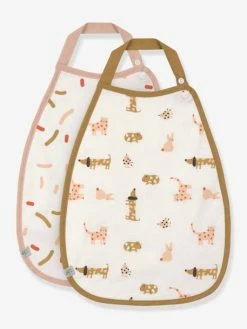Lot De 2 Bavoirs En Coton Bio Medium Drop Little Mateis LÄSSIG Orange épice - Lassig -Philips Shop lot de 2 bavoirs en coton bio medium drop little mateis lassig 5