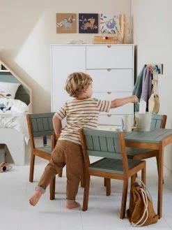 Lot De 2 Chaises Outdoor Maternelle Summer Kaki - Vertbaudet -Philips Shop lot de 2 chaises outdoor maternelle summer 3