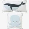 Lot De 2 Coussins SOUS L'OCÉAN Bleu - Vertbaudet -Philips Shop lot de 2 coussins sous locean
