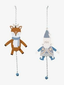 Lot De 2 Pantins Articulés En Bois Scandinave Bois - Vertbaudet -Philips Shop lot de 2 pantins articules en bois scandinave 3