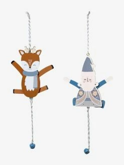 Lot De 2 Pantins Articulés En Bois Scandinave Bois - Vertbaudet -Philips Shop lot de 2 pantins articules en bois scandinave 4