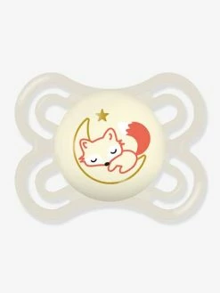 Lot De 2 Sucettes En Silicone MAM Perfect Nuit 2 à 6 Mois Vert + Beige - Mam -Philips Shop lot de 2 sucettes en silicone mam perfect nuit 2 a 6 mois 2