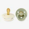 Lot De 2 Sucettes-tétines BIBS Colour, Taille 2 De 6 à 18 Mois Ivoire/vert Sauge - Bibs -Philips Shop lot de 2 sucettes tetines bibs colour taille 2 de 6 a 18 mois
