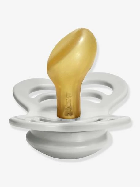 Lot De 2 Sucettes-tétines BIBS Couture, Taille 2 De 6 à 18 Mois Gris Nuage + Bleu Acier - Bibs 7 Lot De 2 Sucettes-tétines BIBS Couture, Taille 2 De 6 à 18 Mois Gris Nuage + Bleu Acier - Bibs – Image 5