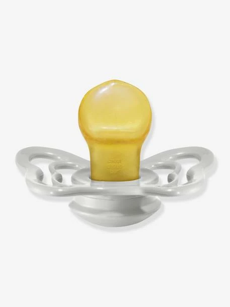 Lot De 2 Sucettes-tétines BIBS Couture, Taille 2 De 6 à 18 Mois Gris Nuage + Bleu Acier - Bibs 8 Lot De 2 Sucettes-tétines BIBS Couture, Taille 2 De 6 à 18 Mois Gris Nuage + Bleu Acier - Bibs – Image 6