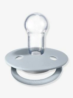 Lot De 2 Sucettes-tétines BIBS De Lux En Silicone Gris Fer + Bleu Layette - Bibs -Philips Shop lot de 2 sucettes tetines bibs de lux en silicone 3