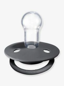 Lot De 2 Sucettes-tétines BIBS De Lux En Silicone Gris Fer + Bleu Layette - Bibs -Philips Shop lot de 2 sucettes tetines bibs de lux en silicone 4