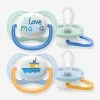 Lot De 2 Sucettes Ultra Air Animals 1er âge Philips AVENT Oiseau + Pingouin - Philips Avent -Philips Shop lot de 2 sucettes ultra air animals 1er age philips avent