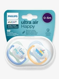 Lot De 2 Sucettes Ultra Air Animals 1er âge Philips AVENT Oiseau + Pingouin - Philips Avent -Philips Shop lot de 2 sucettes ultra air animals 1er age philips avent 2