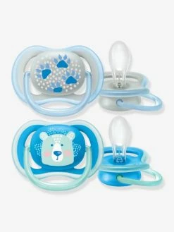 Lot De 2 Sucettes Ultra Air Animals 2e âge Philips AVENT Pingouin + éléphant - Philips Avent -Philips Shop lot de 2 sucettes ultra air animals 2e age philips avent 4