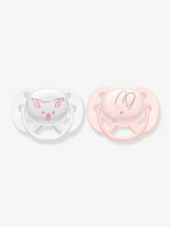 Lot De 2 Sucettes Ultra Douces 1er âge Philips AVENT Lapin Blanc - Philips Avent -Philips Shop lot de 2 sucettes ultra douces 1er age philips avent 5