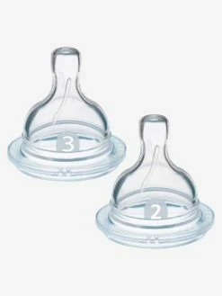 Lot De 2 Tétines Philips AVENT ANTI COLIC Pour Biberon à Col Large Blanc - Philips Avent