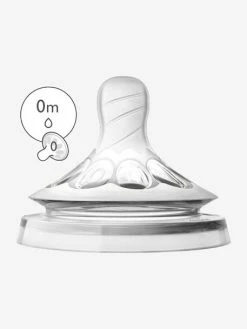 Lot De 2 Tétines Philips AVENT Natural, 5 Débits Transparent - Philips Avent -Philips Shop lot de 2 tetines philips avent natural 5 debits 1