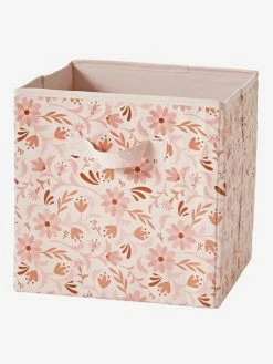 Lot De 3 Bacs De Rangement FLEURETTES Rose - Vertbaudet -Philips Shop lot de 3 bacs de rangement fleurettes 2
