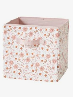 Lot De 3 Bacs De Rangement FLEURETTES Rose - Vertbaudet -Philips Shop lot de 3 bacs de rangement fleurettes 3