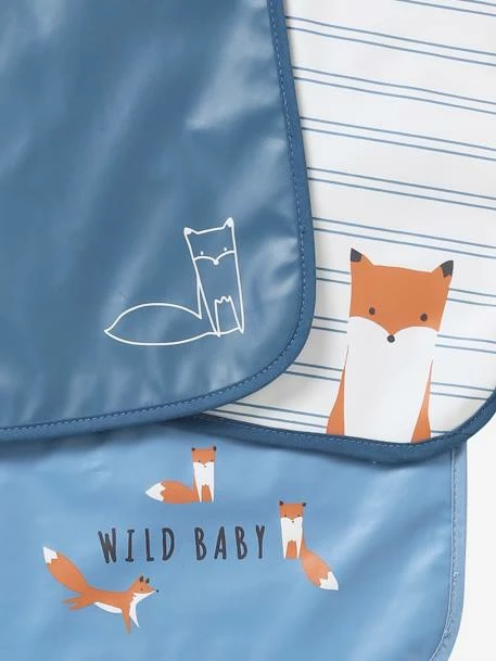 Lot De 3 Bavoirs Plastifiés Bleu - Vertbaudet 7 Lot De 3 Bavoirs Plastifiés Bleu - Vertbaudet – Image 5