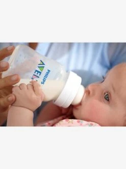 Lot De 3 Biberons 330 Ml Philips AVENT Anti-colic Transparent - Philips Avent -Philips Shop lot de 3 biberons 330 ml philips avent anti colic 5