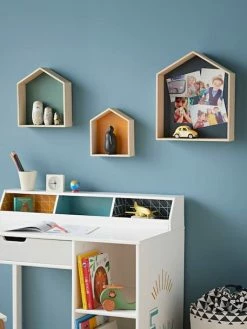 Lot De 3 étagères Home Bleu - Vertbaudet -Philips Shop lot de 3 etageres home 2