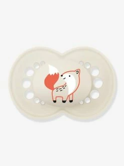 Lot De 3 Sucettes En Silicone MAM 18M+ : 2 Original + 1 Nuit Lot Gris Motifs Phoques - Mam -Philips Shop lot de 3 sucettes en silicone mam 18m 2 original 1 nuit 3