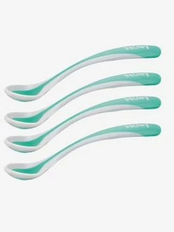 Lot De 4 Cuillères Bébé Thermosensibles NUBY Aléatoire - Nuby -Philips Shop lot de 4 cuilleres bebe thermosensibles nuby 5