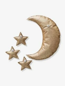 Lot De 4 Déco Pailletées Paillettes Dorées - Vertbaudet -Philips Shop lot de 4 deco pailletees 2