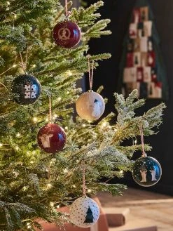 Lot De 6 Boules De Noël Ho ! Ho ! Ho ! Bordeaux - Vertbaudet 12 Lot De 6 Boules De Noël Ho ! Ho ! Ho ! Bordeaux - Vertbaudet -Philips Shop lot de 6 boules de noel ho ho ho 1 4