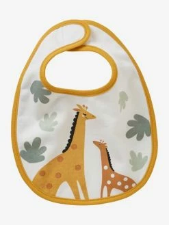 Lot De 7 Bavoirs Naissance En Coton Bio* Vertbaudet Blanc Jungle - Vertbaudet -Philips Shop lot de 7 bavoirs naissance en coton bio vertbaudet 5