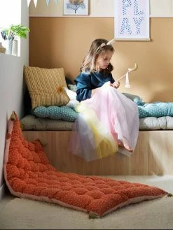 Matelas De Sol à Pompons MINI MAXI POIS Rose - Vertbaudet -Philips Shop matelas de sol a pompons mini maxi pois 3