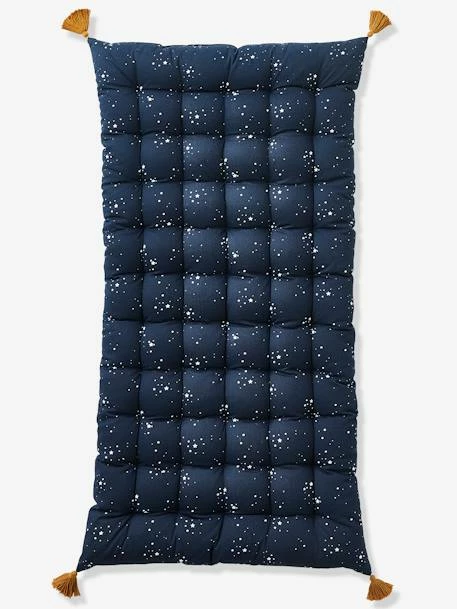 Matelas De Sol Avec Pompons Bleu Foncé - Vertbaudet 3 Matelas De Sol Avec Pompons Bleu Foncé - Vertbaudet