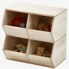 Meuble 4 Bacs Toys Bois - Vertbaudet -Philips Shop meuble 4 bacs toys