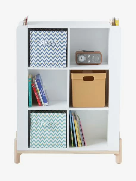 Meuble 6 Cases Blanc - Vertbaudet 6 Meuble 6 Cases Blanc - Vertbaudet – Image 4