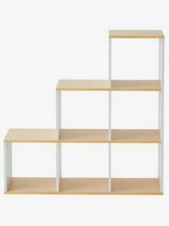 Meuble 6 Cases Blanc / Bois - Vertbaudet -Philips Shop meuble 6 cases 8