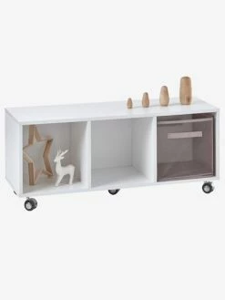 Meuble Bas De Rangement Comptine Blanc - Vertbaudet -Philips Shop meuble bas de rangement comptine 1