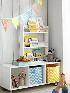 Meuble Bas De Rangement Comptine Blanc - Vertbaudet -Philips Shop meuble bas de rangement comptine 4