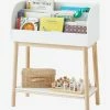 Meuble Casier-bibliothèque LIGNE CONFETTI Blanc/bois - Vertbaudet