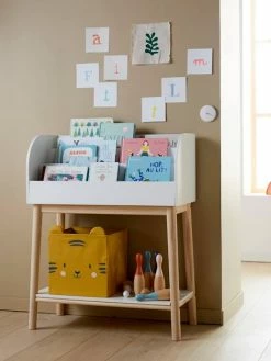 Meuble Casier-bibliothèque LIGNE CONFETTI Blanc/bois - Vertbaudet -Philips Shop meuble casier bibliotheque ligne confetti 4