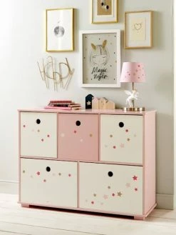 Meuble De Rangement 5 Bacs LIGNE FEERIE Rose étoiles - Vertbaudet 6 Meuble De Rangement 5 Bacs LIGNE FEERIE Rose étoiles - Vertbaudet -Philips Shop meuble de rangement 5 bacs ligne feerie 1