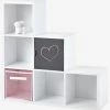 Meuble De Rangement 6 Cases Gris - Vertbaudet -Philips Shop meuble de rangement 6 cases 6