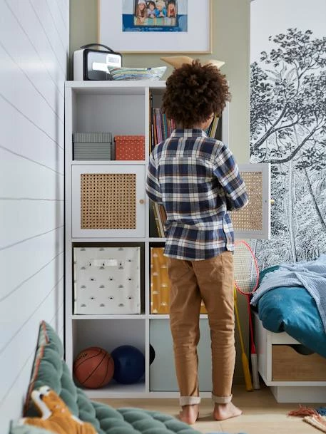 Meuble De Rangement 8 Cases Blanc - Vertbaudet 6 Meuble De Rangement 8 Cases Blanc - Vertbaudet – Image 4