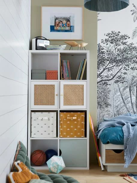 Meuble De Rangement 8 Cases Blanc - Vertbaudet 7 Meuble De Rangement 8 Cases Blanc - Vertbaudet – Image 5